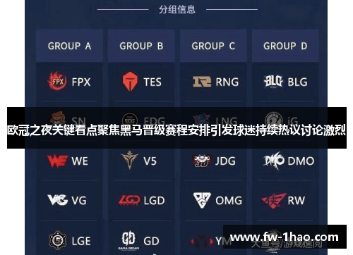 欧冠之夜关键看点聚焦黑马晋级赛程安排引发球迷持续热议讨论激烈 欧冠之夜关键看点聚焦黑马晋级赛程安排引发球迷持续热议讨论激烈